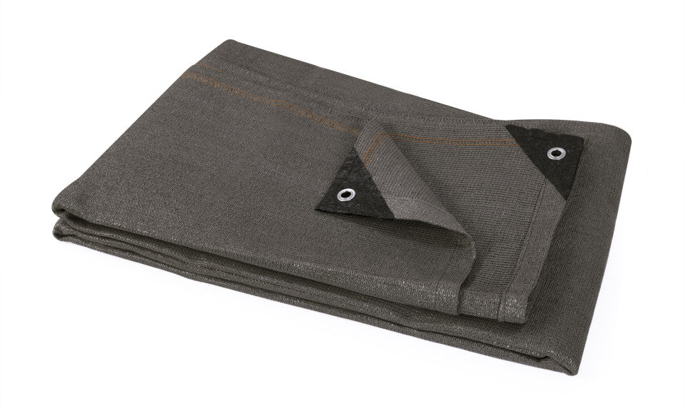 Brise vue occultant 1.5x10 m 90 gr/m² gris