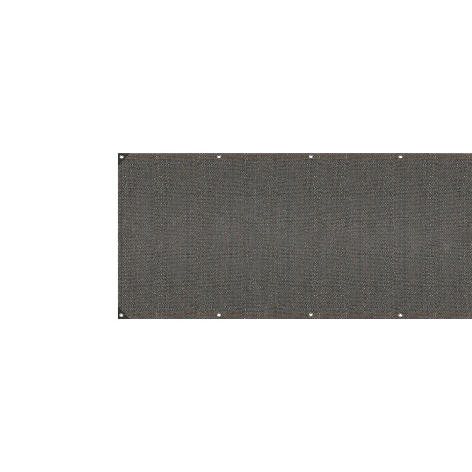 Brise vue occultant 1.8x10m 220 gr/m² gris