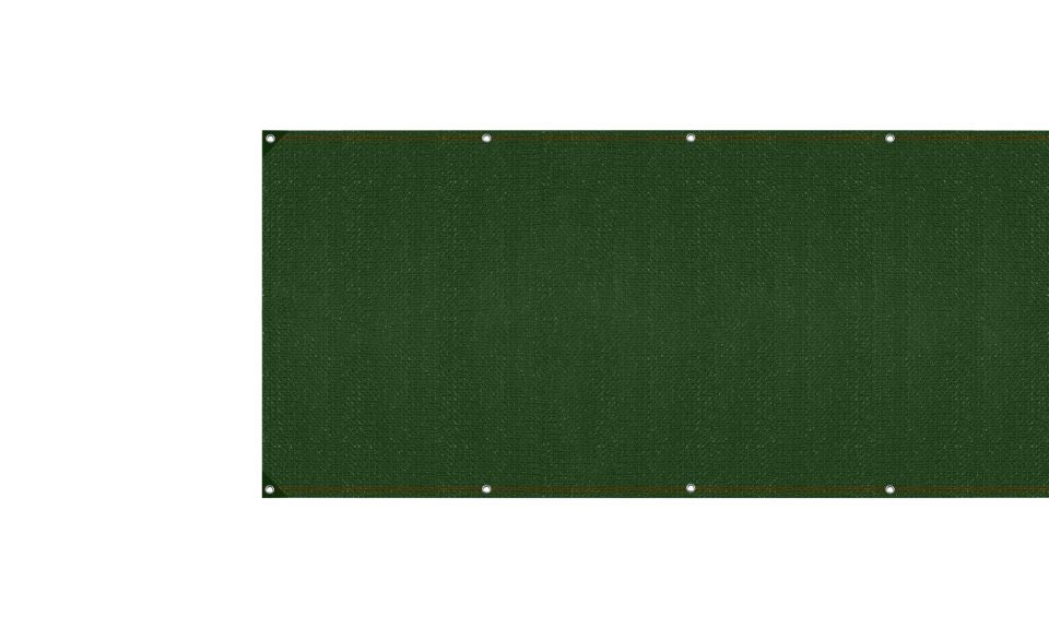 Brise vue occultant 1.5x10 m 300 gr/m² vert