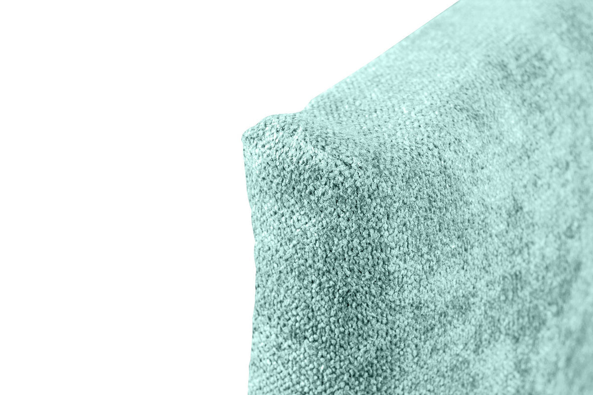 Tête de lit en tissu Dalia - Bleue clair