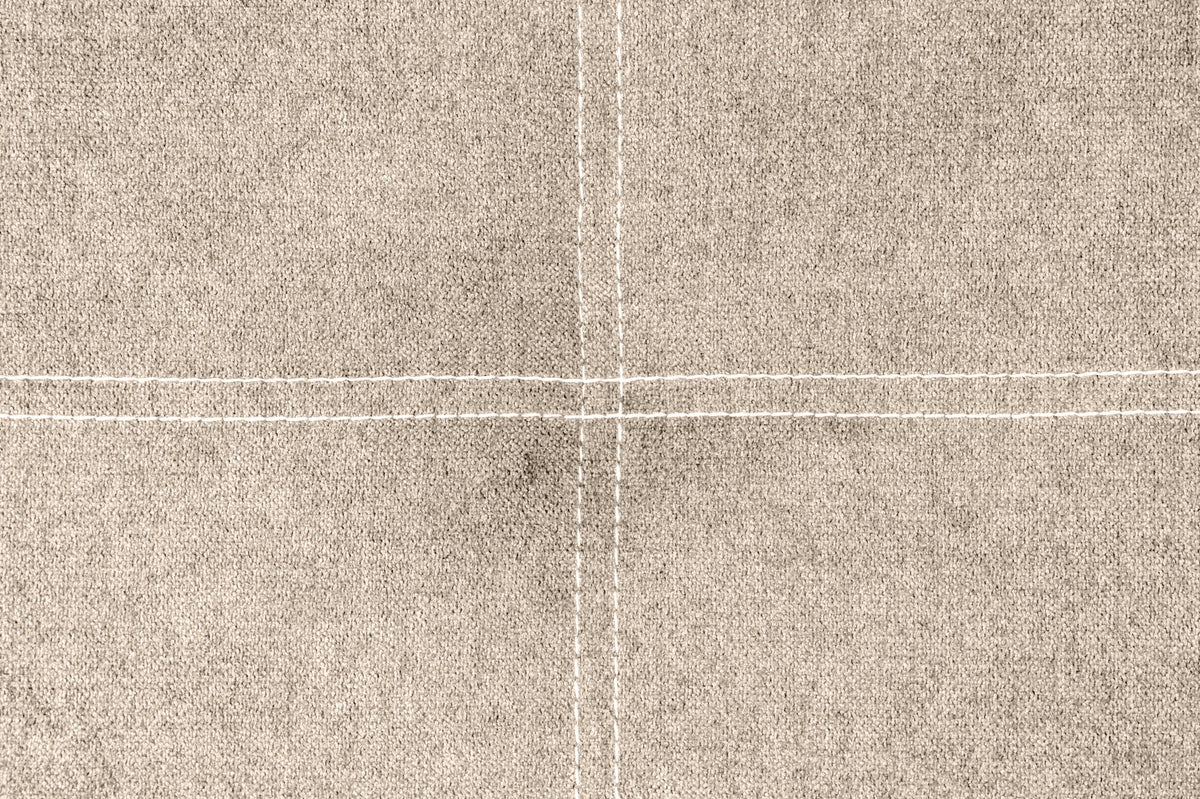 Tête de lit gigogne en tissu Dalia - Beige