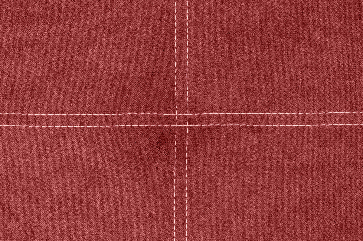 Tête de lit gigogne en tissu Dalia - Rouge