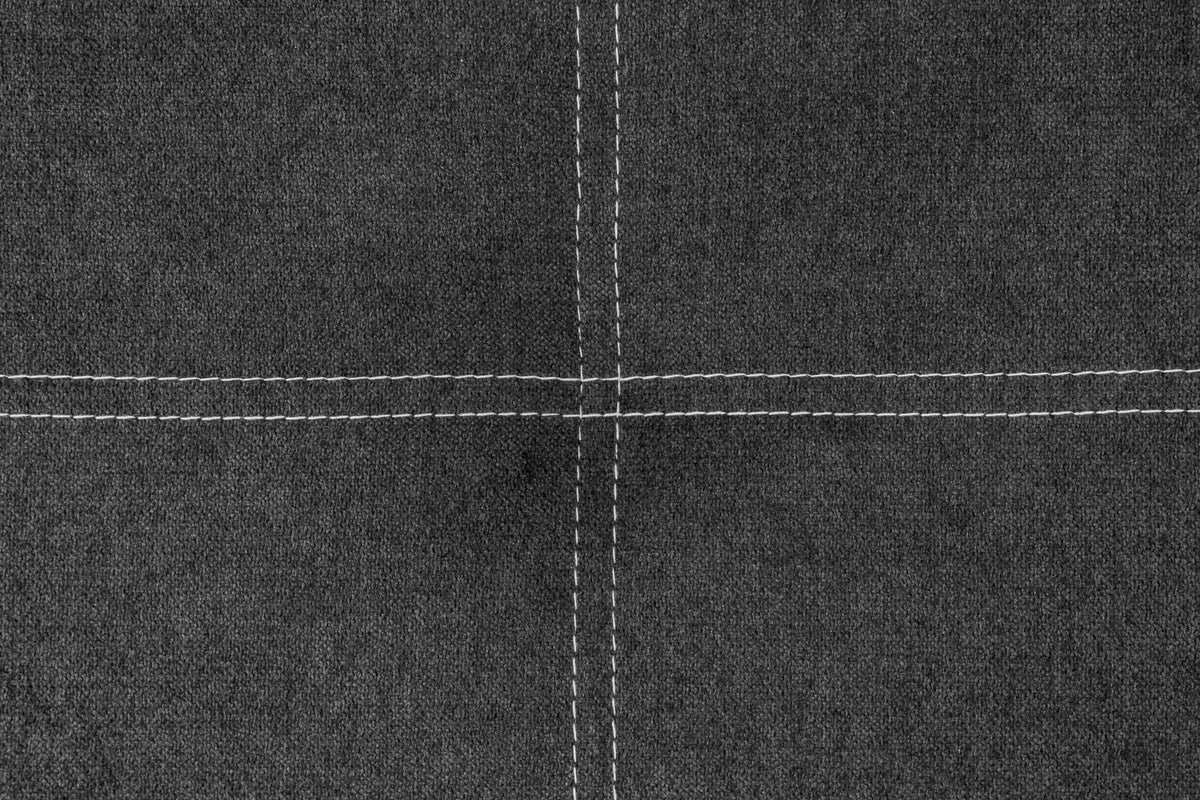 Tête de lit gigogne en tissu Dalia - Grise