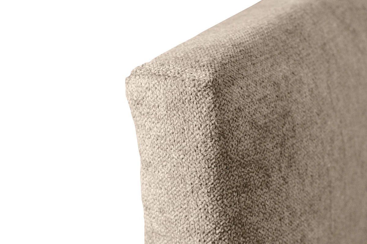 Tête de lit gigogne en tissu Dalia - Beige