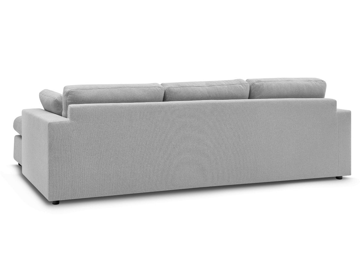 Canapé d'angle fixe réversible compact BELAIR