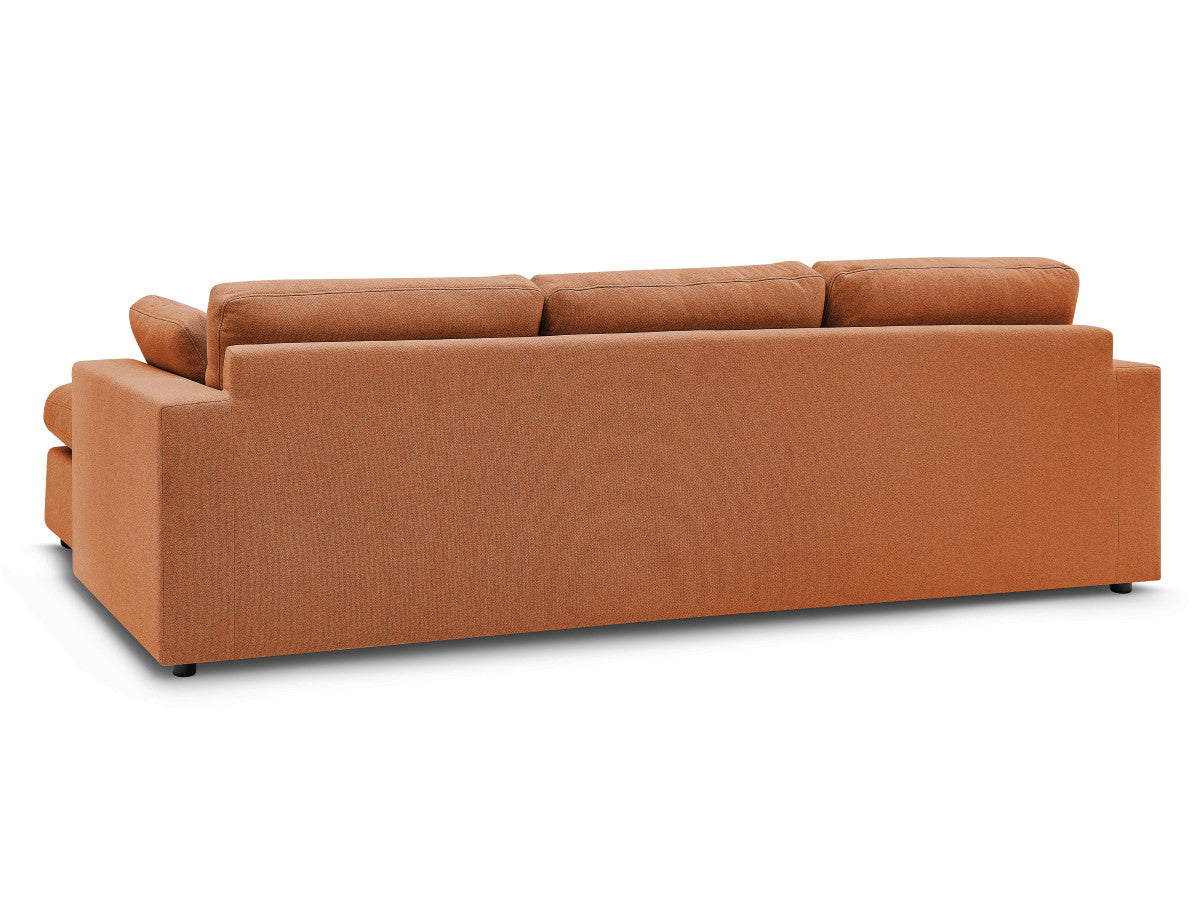 Canapé d'angle fixe réversible compact BELAIR