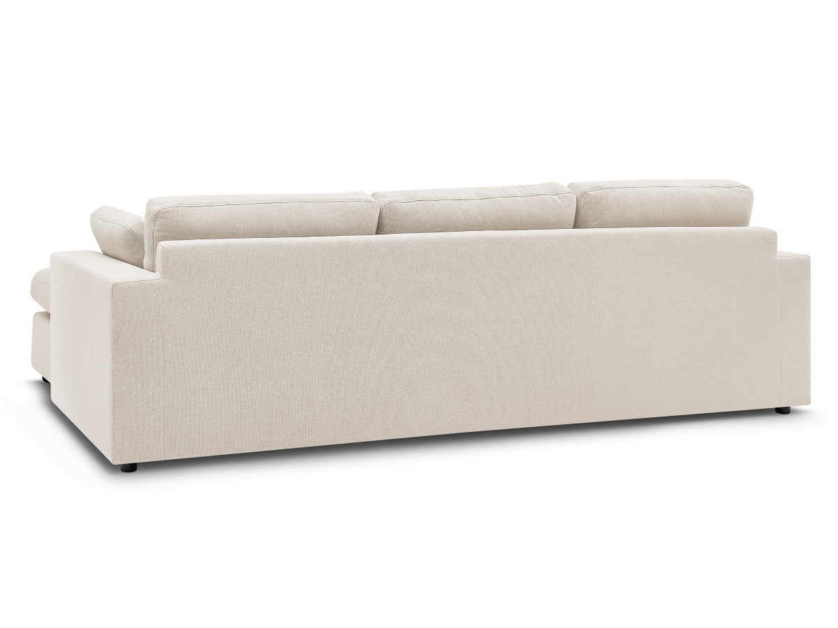 Canapé d'angle fixe réversible compact BELAIR
