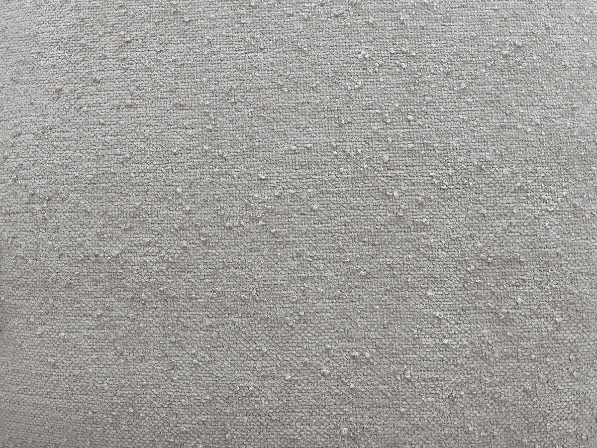 Canapé d'angle fixe EVEREST tissu texturé - Angle droit - 10 coussins