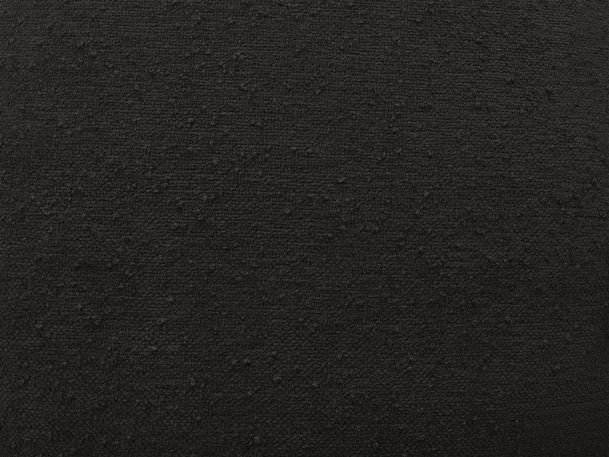 Canapé d'angle fixe EVEREST tissu texturé - Angle gauche - 10 coussins