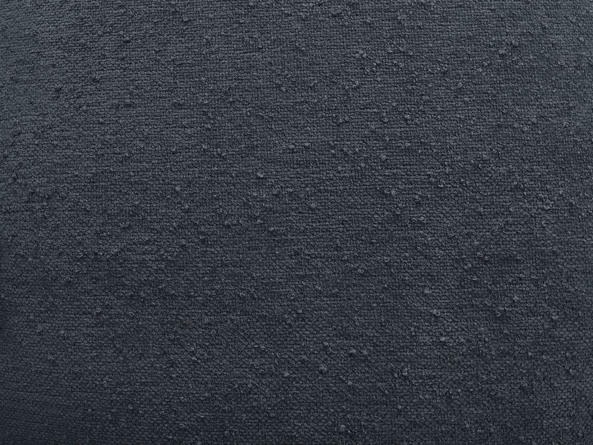 Canapé d'angle fixe EVEREST tissu texturé - Angle droit - 10 coussins