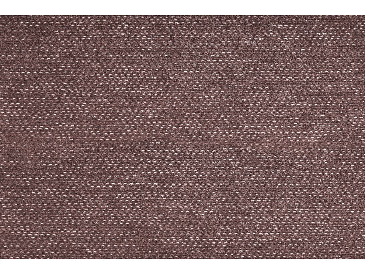Canapé d'angle fixe MONT-BLANC tissu avec pouf Angle gauche