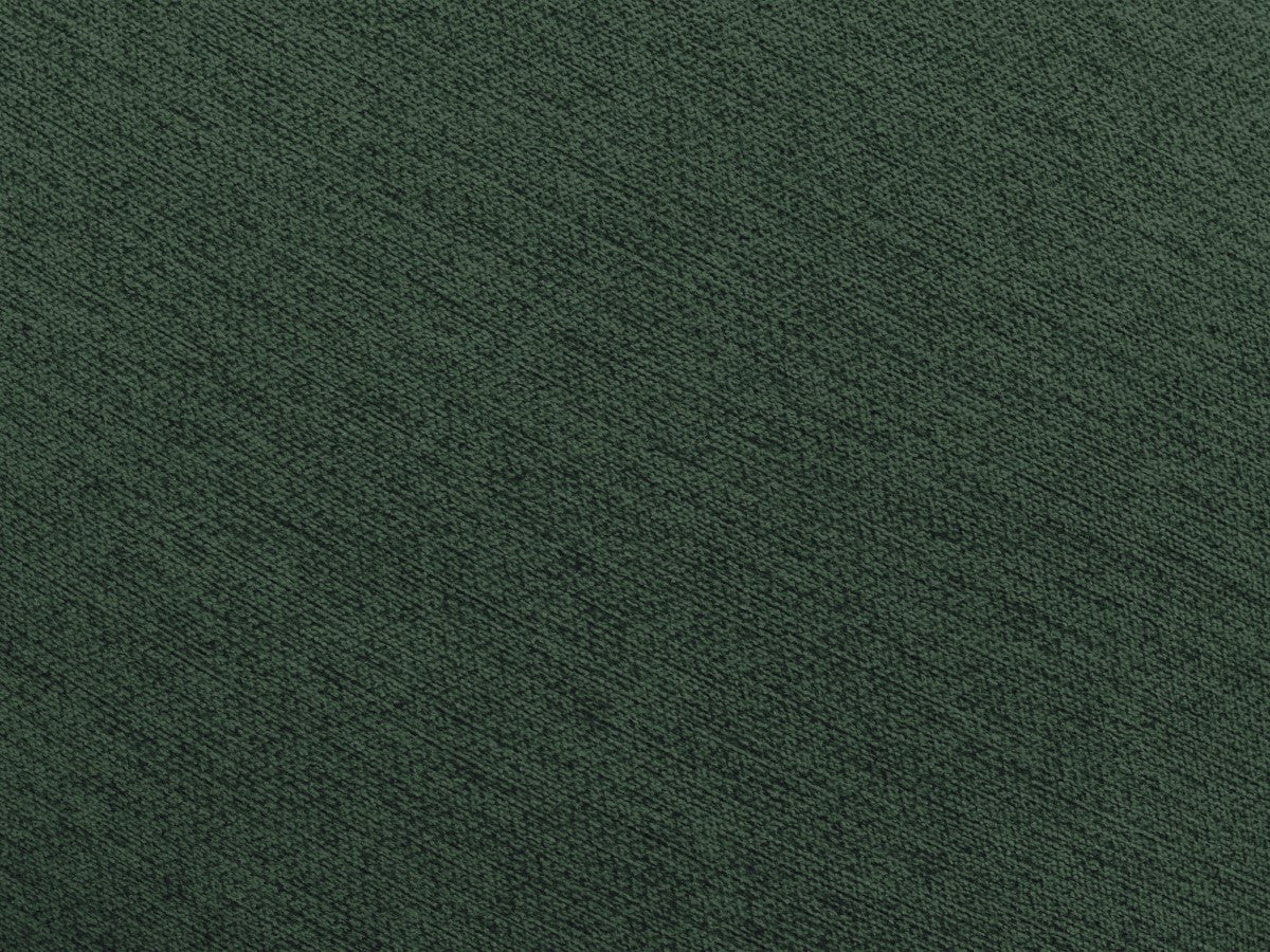 Canapé d'angle fixe MONT-BLANC tissu avec pouf Angle gauche
