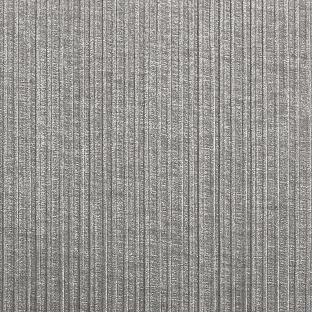 Canapé d'angle droit modulable 4 places en velours côtelé gris clair – Lorenzo
