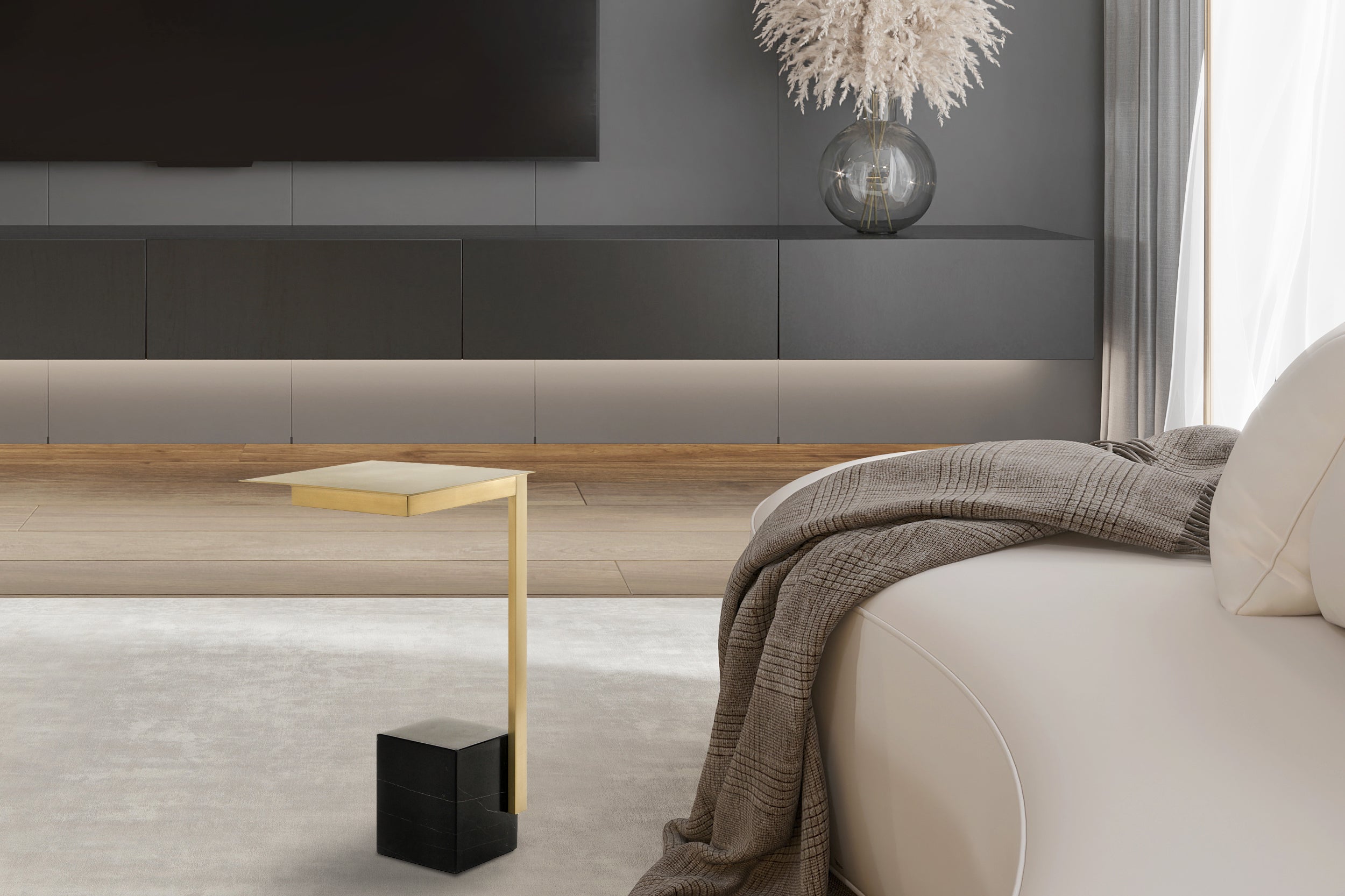 Table d'appoint black - Oscar