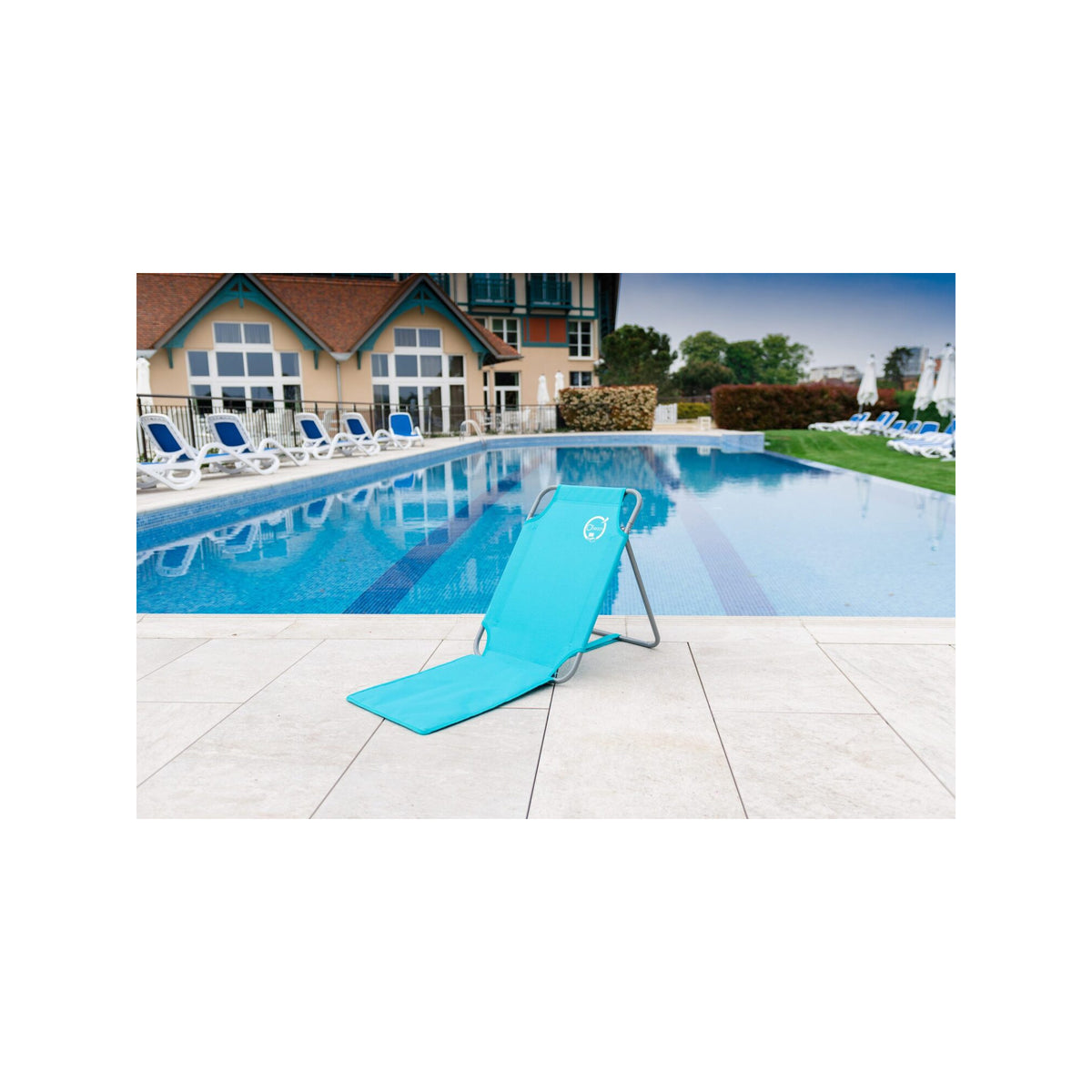 Chaise Pliante Plage Avec Dossier - Tissu Oxford Imperméable, Pliable En 1 Seconde | Idéale Pique-nique, Camping