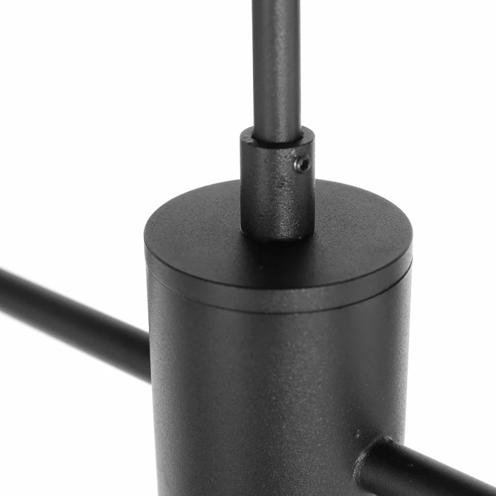 Lampe suspension noire - 6 lumières - Constellation