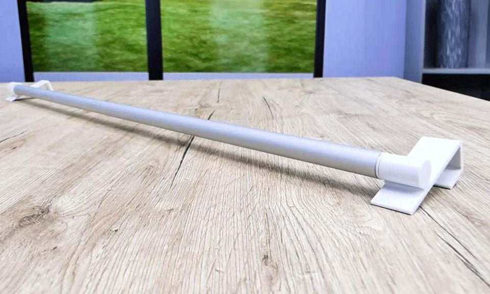 Tringle extensible pour fenêtre prête à poser - 60-105 cm