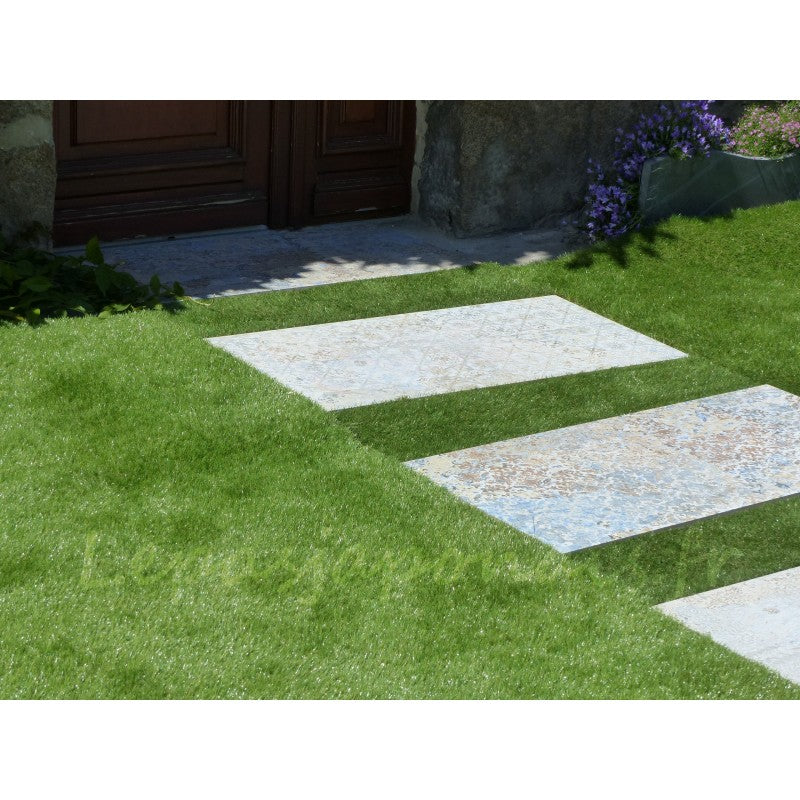 Dalle Pas Japonais Couleur Vintage