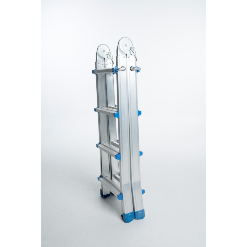 Echelle multifonction semi telescopique, hauteur 4.14m