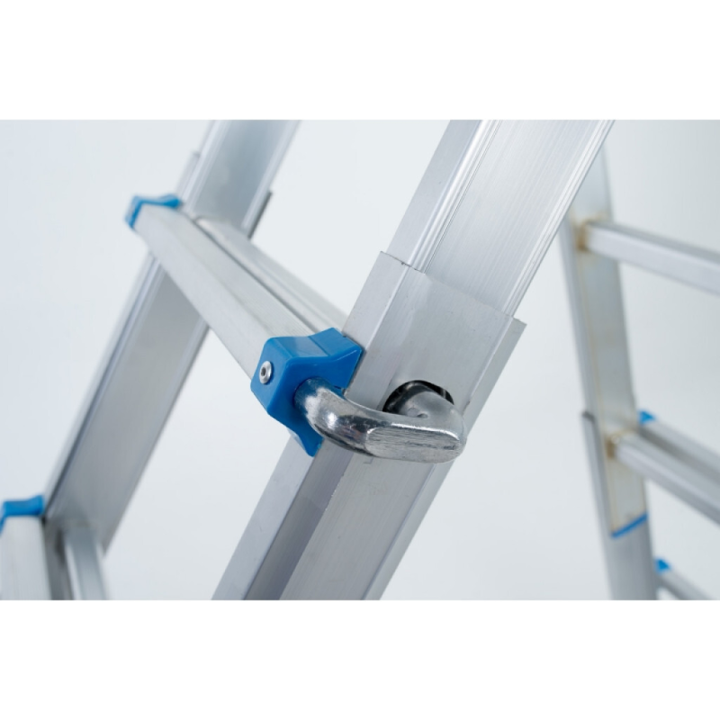 Echelle multifonction semi telescopique, hauteur 4.14m