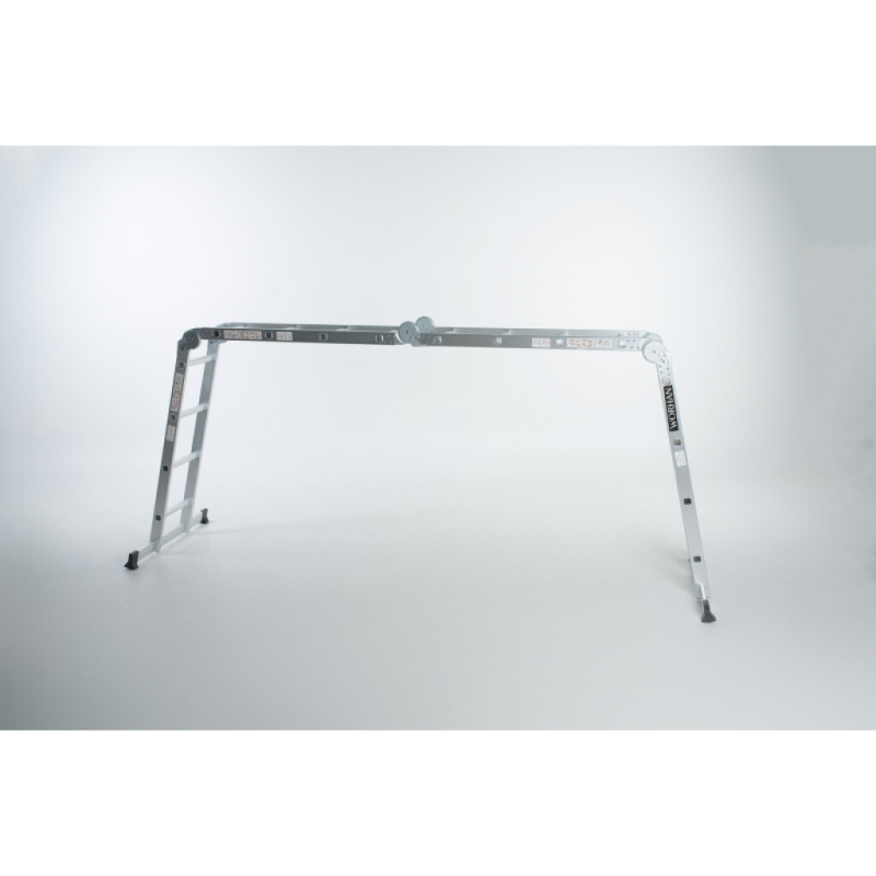 Echelle multifonction pliable 4 x 4 marches - hauteur 4.6 m