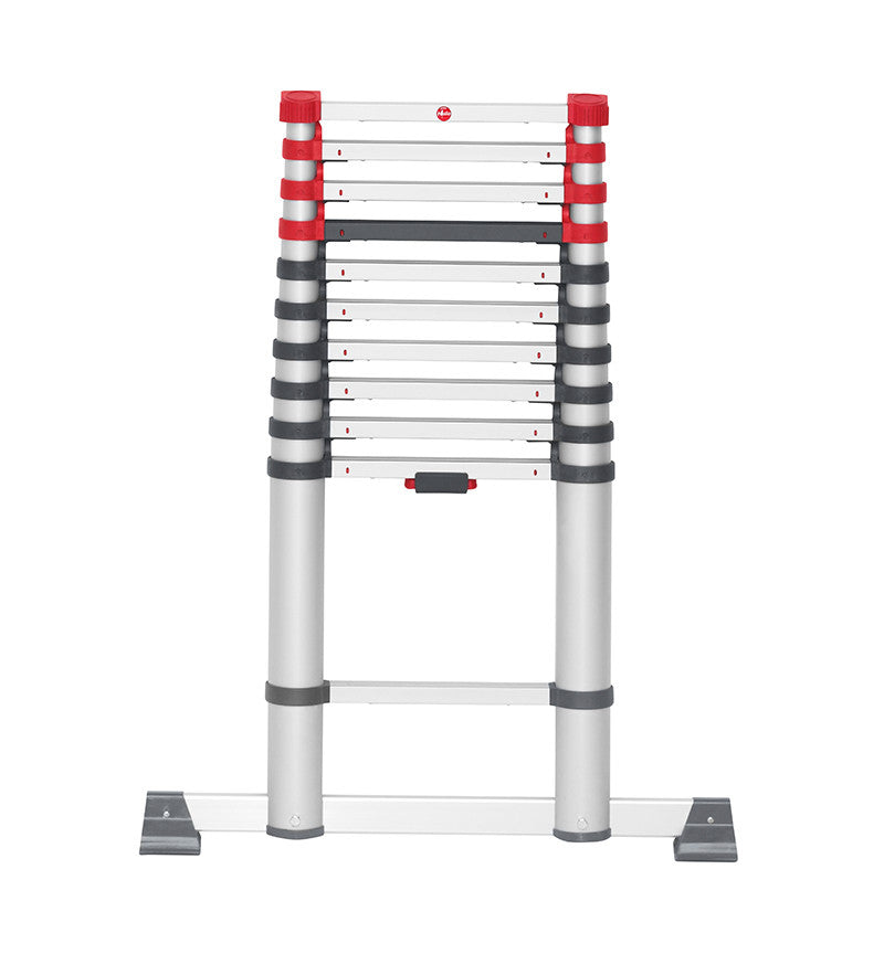 Echelle télescopique pliable 11 échelons 3m20 en aluminium Flexline