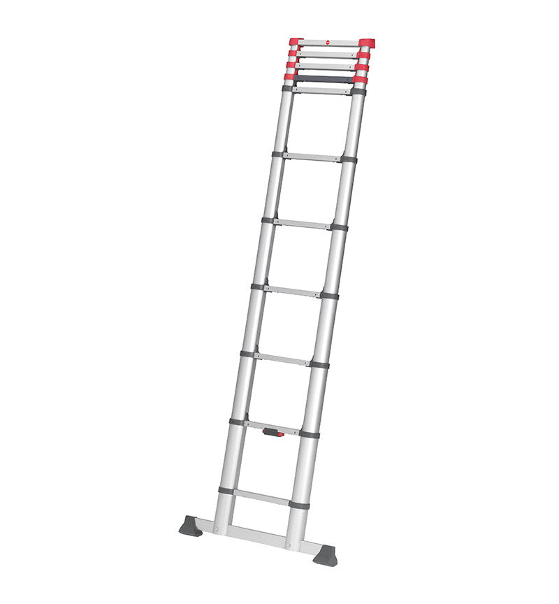 Echelle télescopique pliable 11 échelons 3m20 en aluminium Flexline