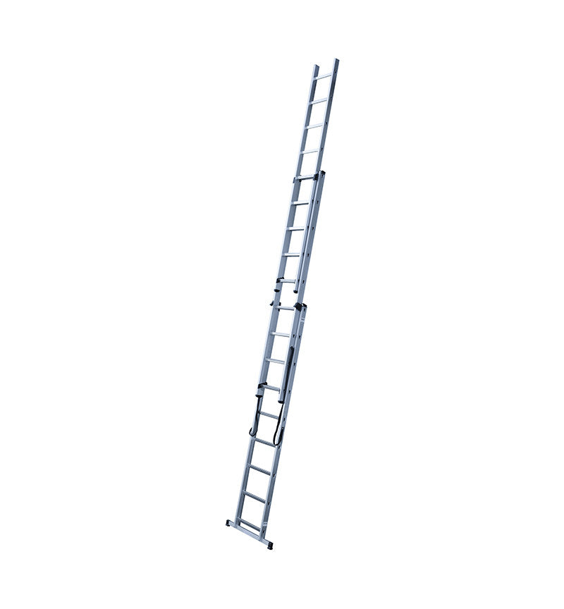 Echelle transformable 3 plans 3x9 échelons 6m70 en aluminium HobbyStep