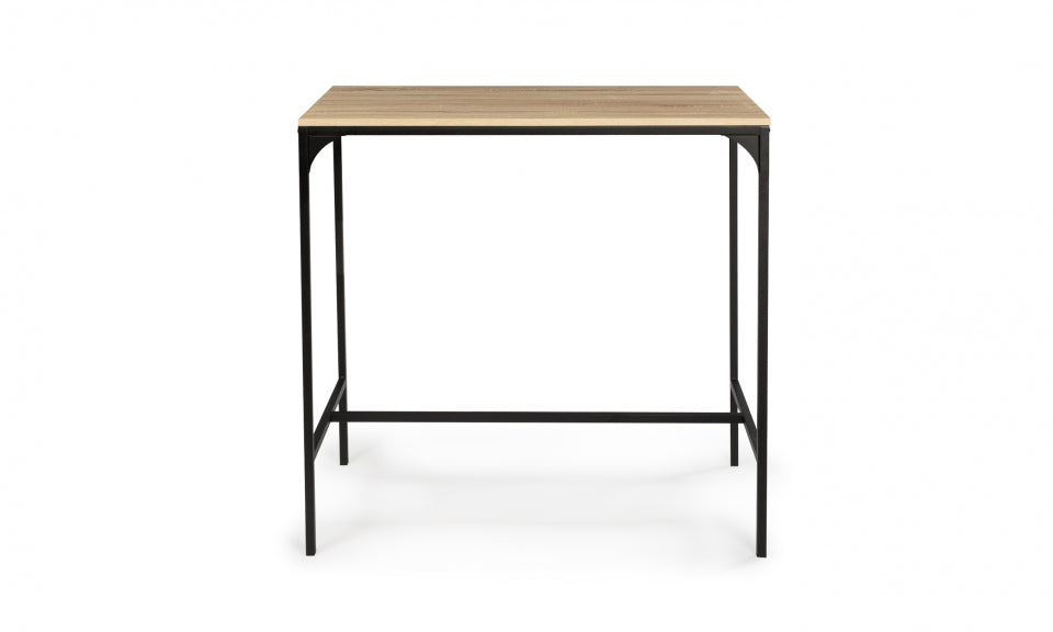 Table haute repas Memphis 95cm + 4 tabourets