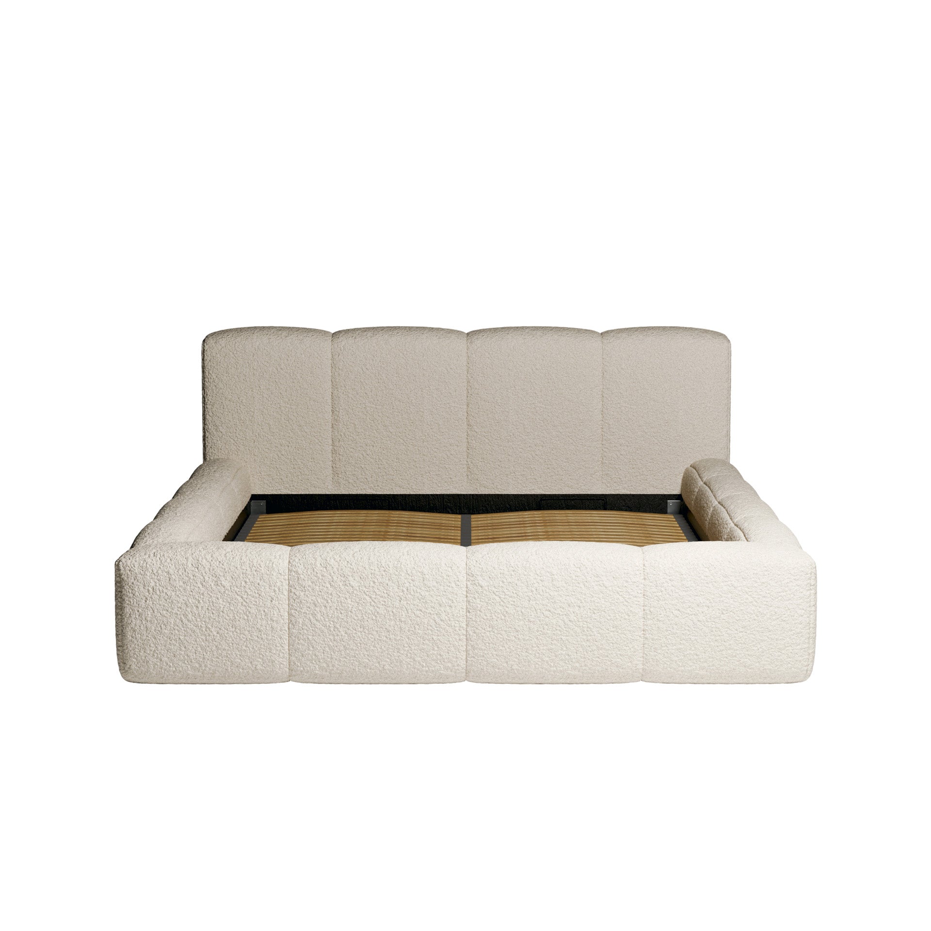 Lit Coffre Équinox Drimz - Beige