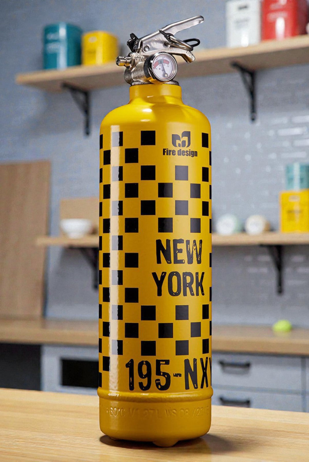 Extincteur 1kg RALLYE NY JAUNE