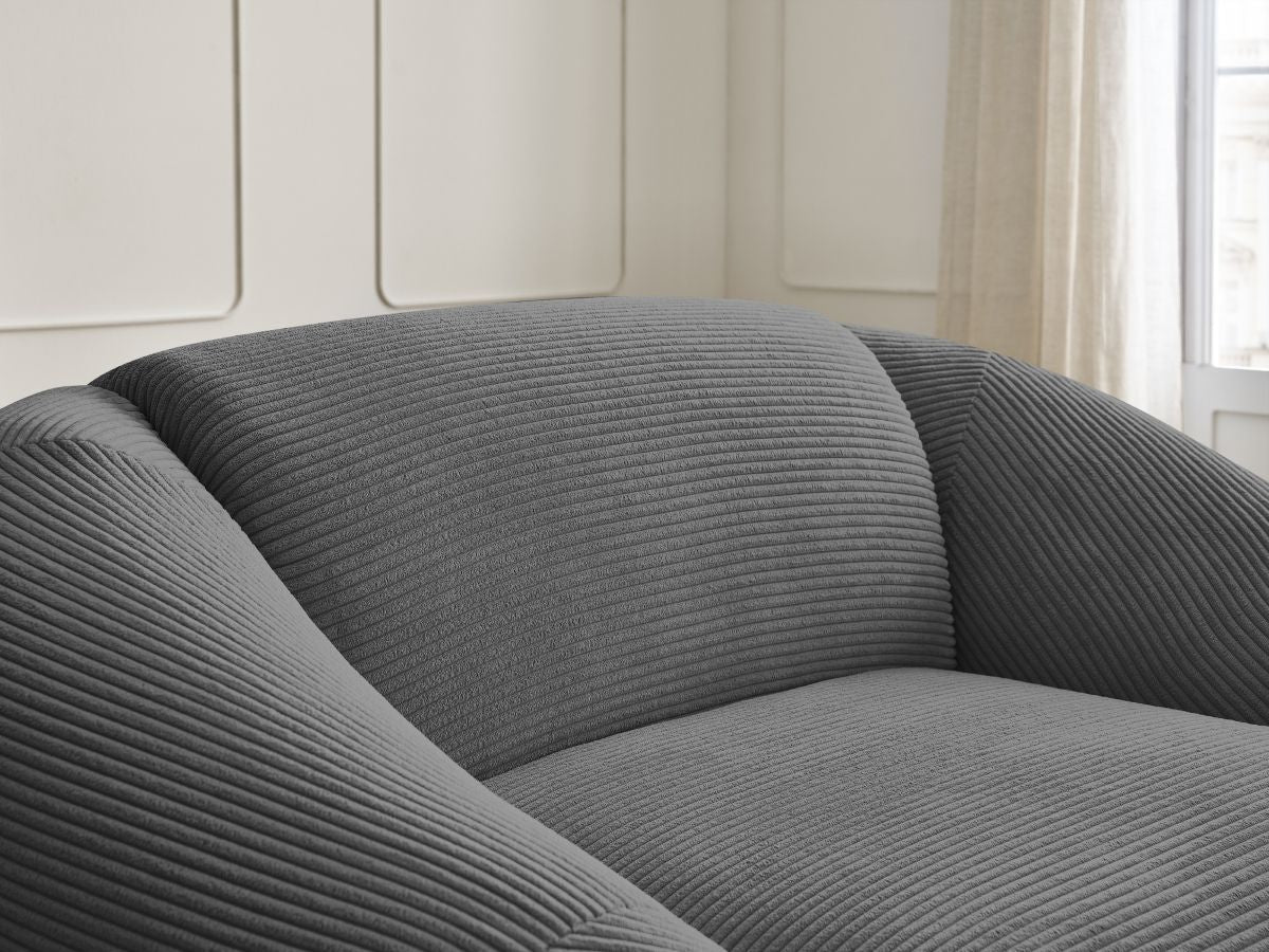 Fauteuil TINA velours côtelé