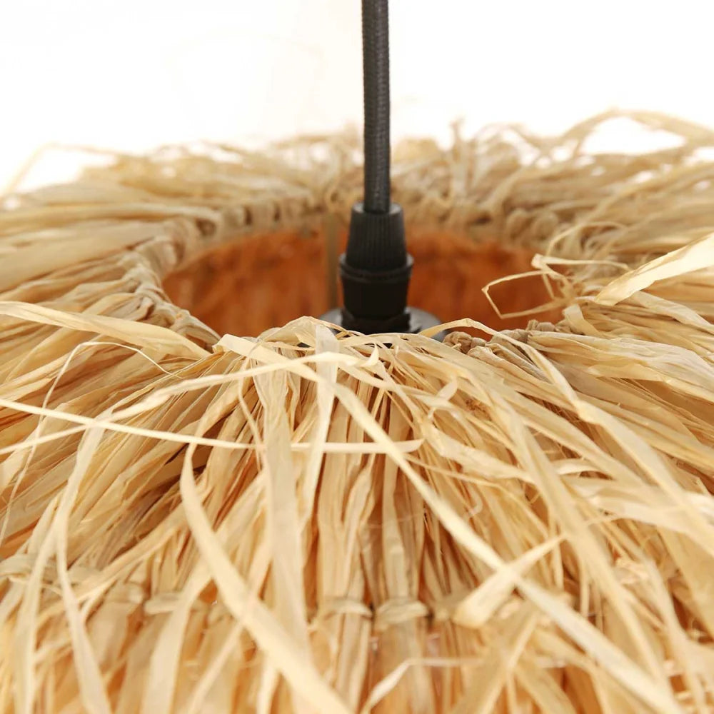 Lampe suspension naturelle - Grass