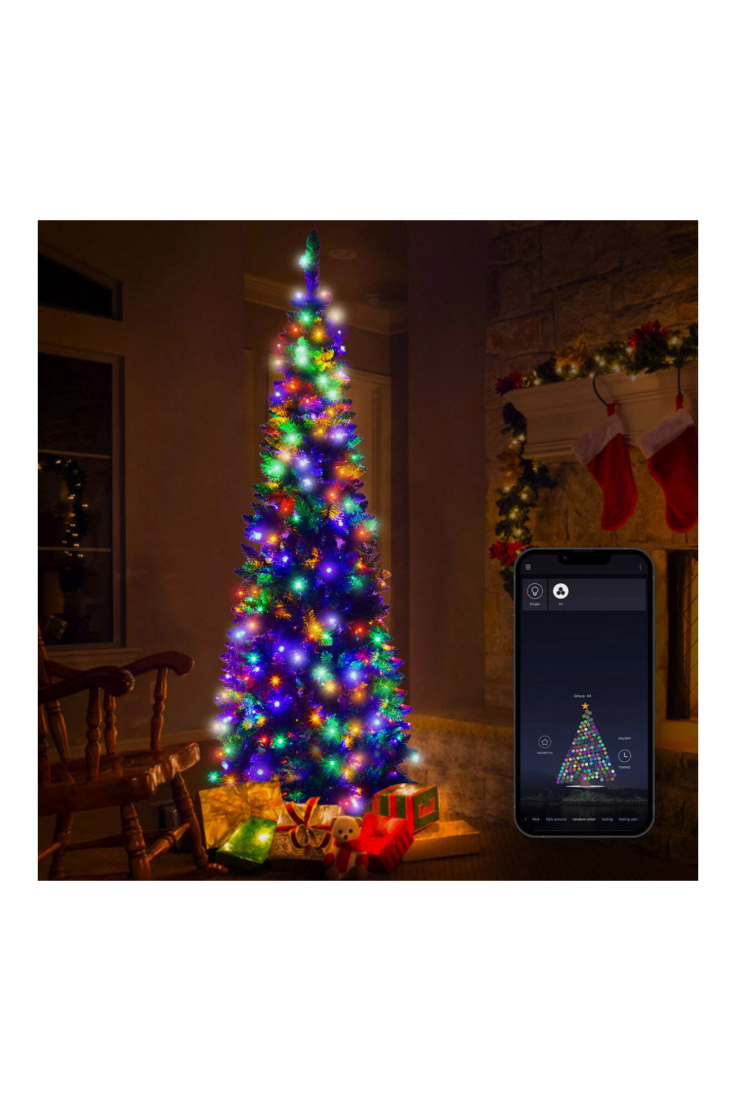 Guirlande lumineuse RGB - 160 LED