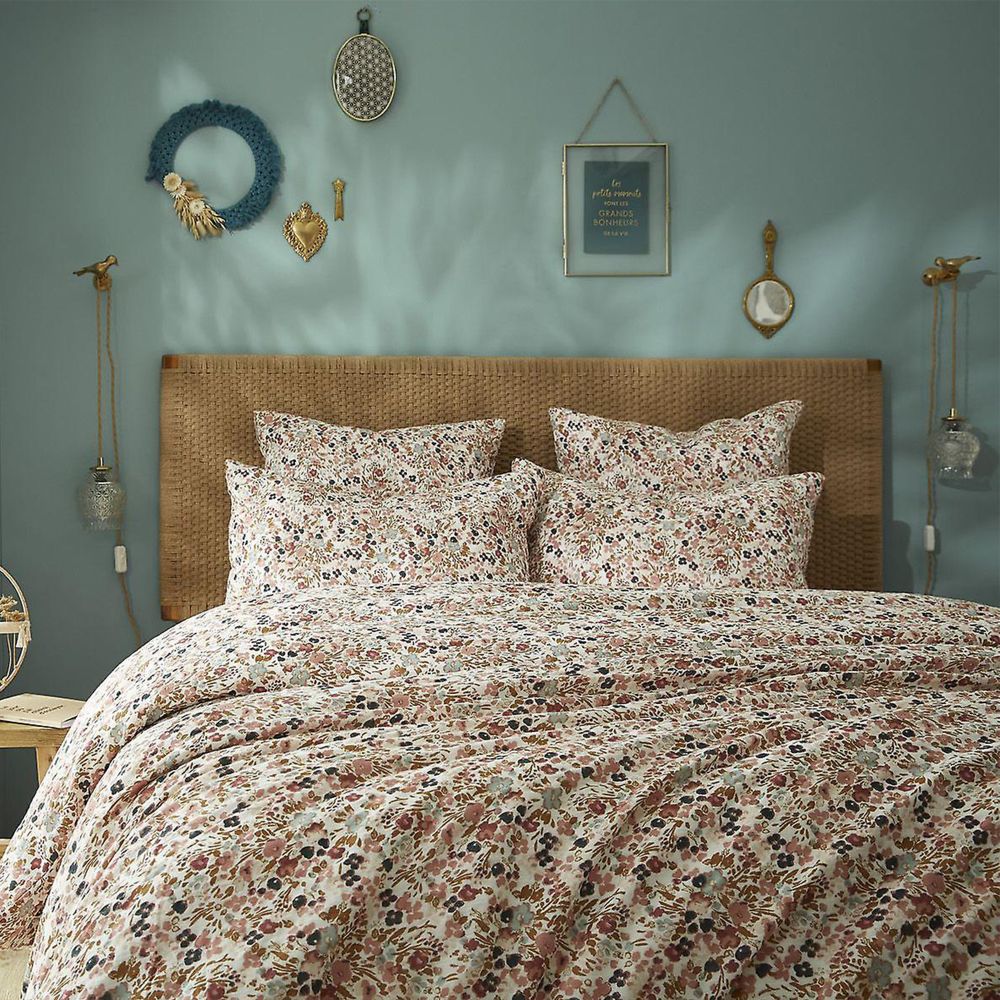 Housse de couette en Gaze de Coton Nora Naturel