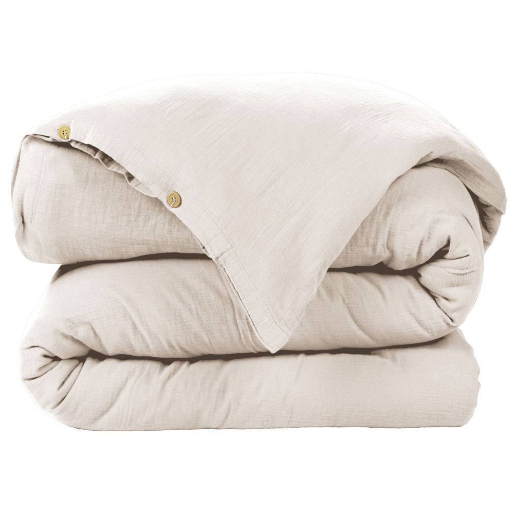 Housse de couette en Gaze de coton Naturel