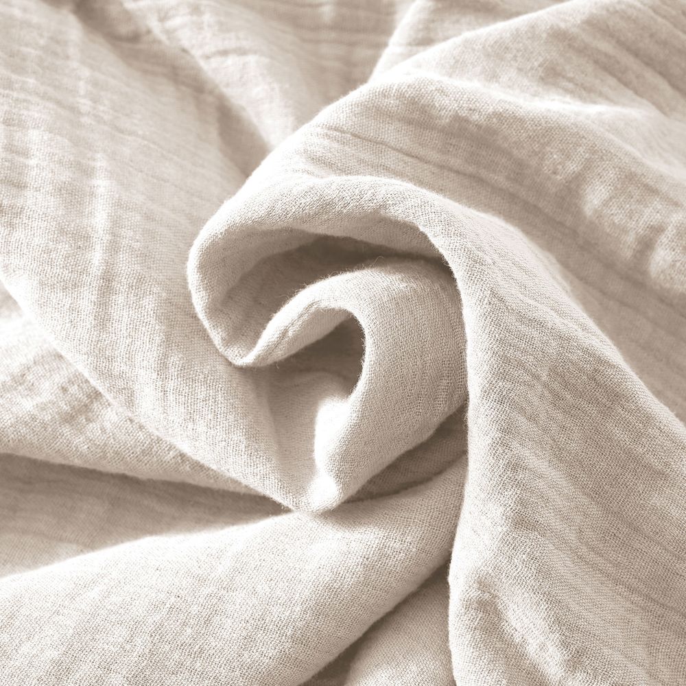 Housse de couette en Gaze de coton Naturel