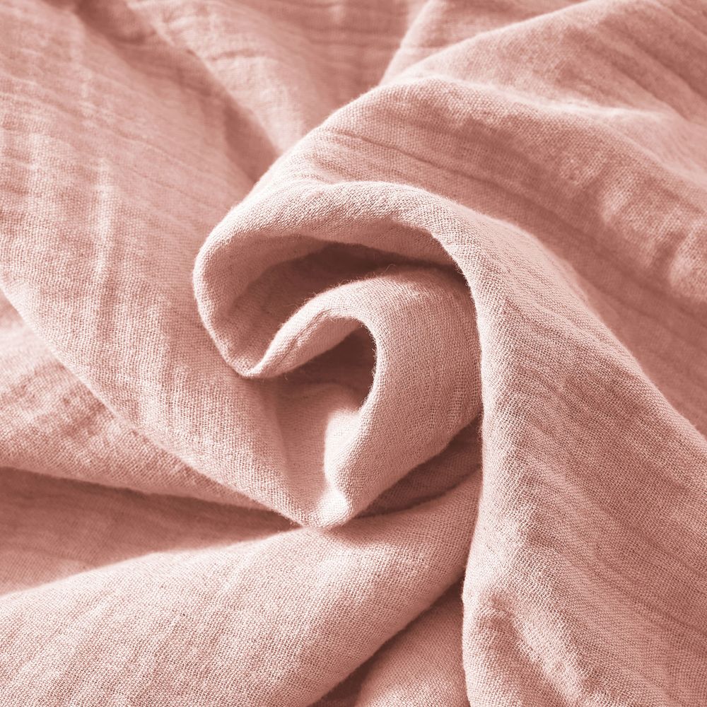 Housse de couette en Gaze de coton Rose