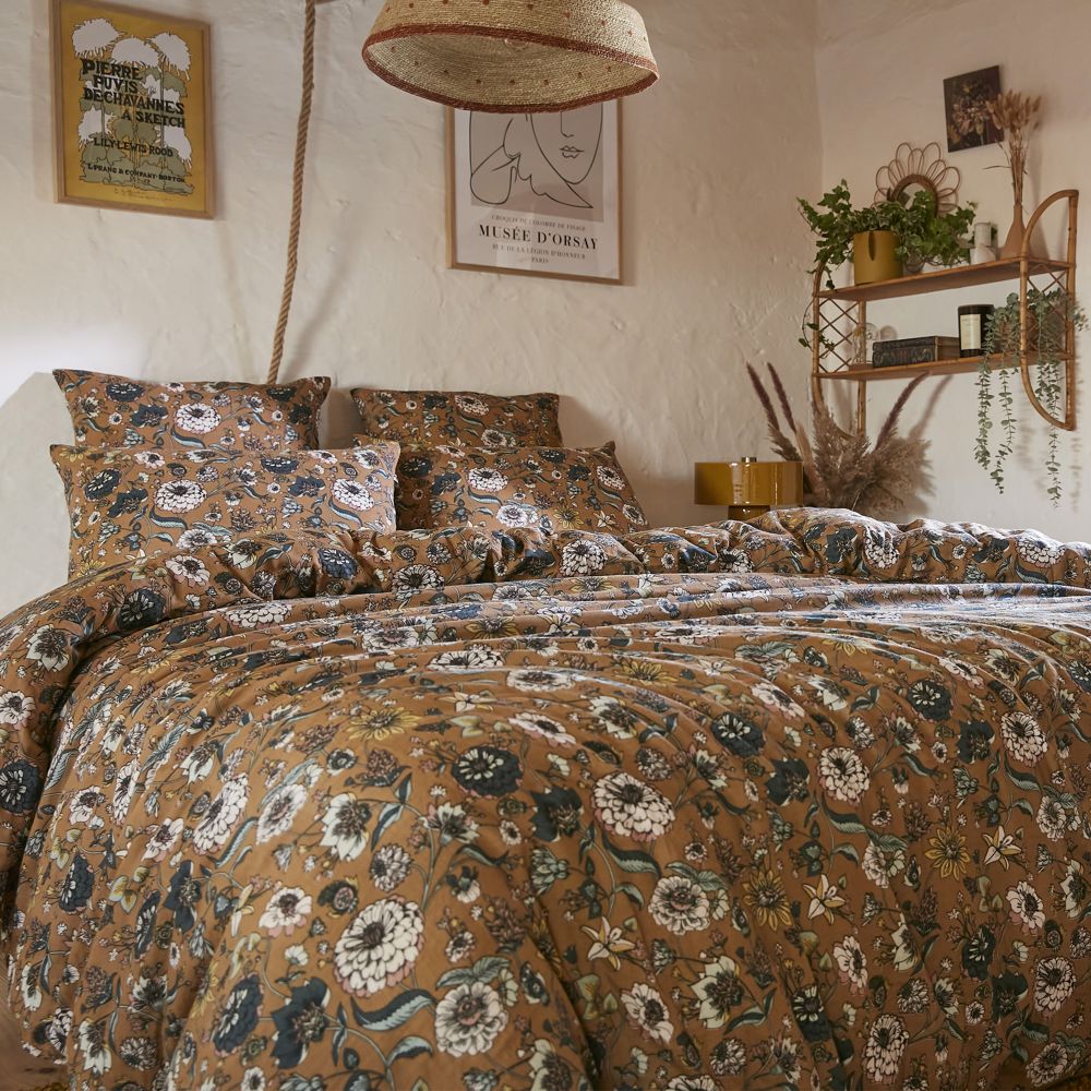 Housse de couette en Gaze de Coton Camille