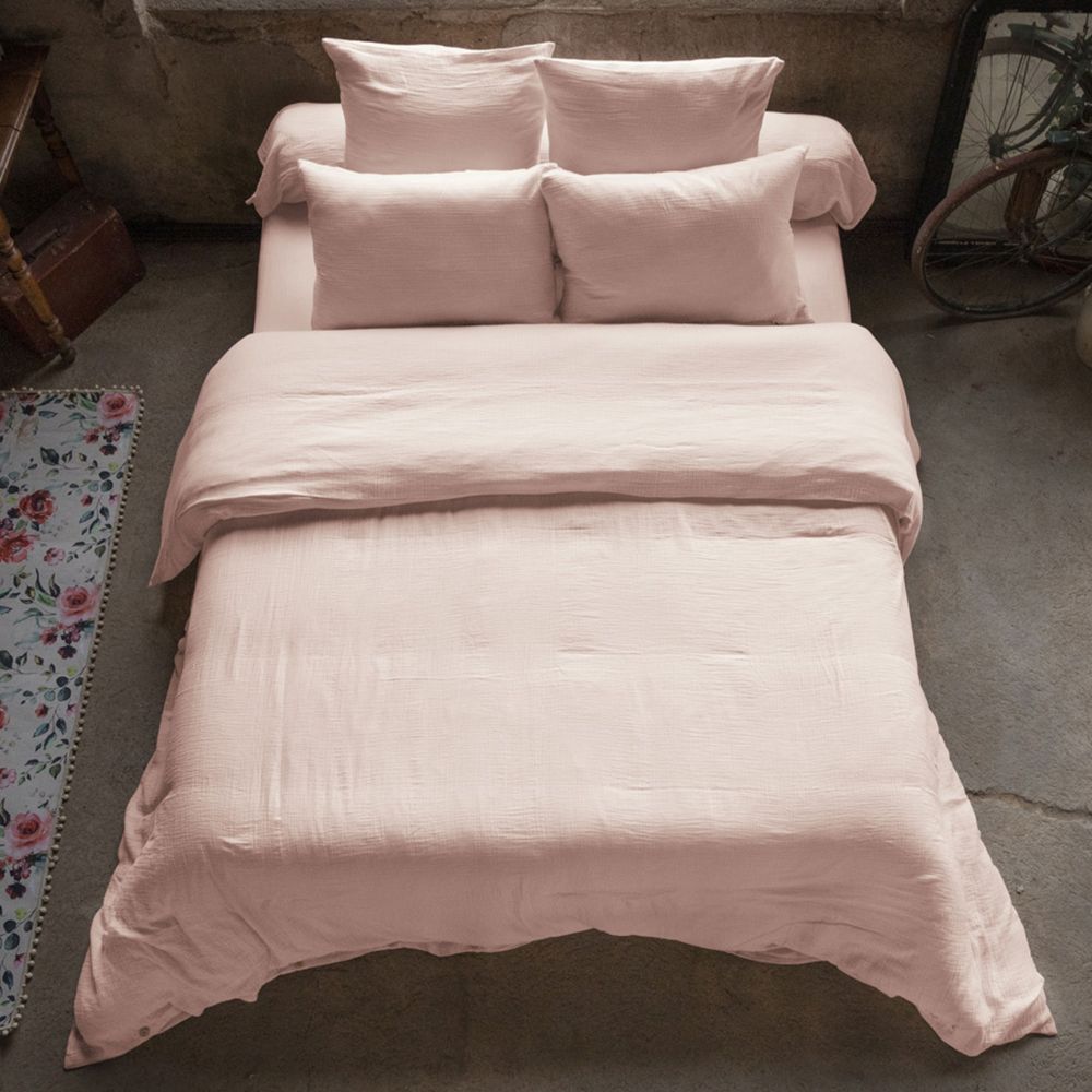 Housse de couette en Gaze de coton Guimauve