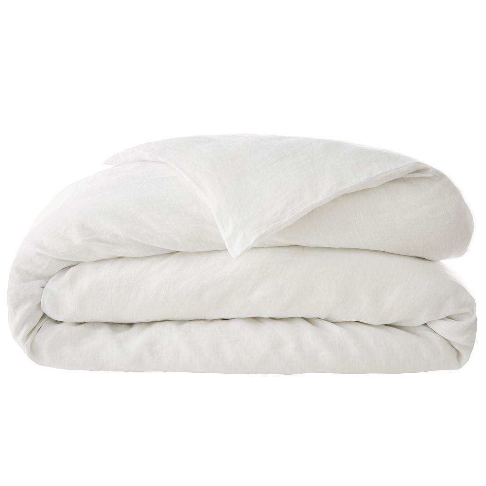 Housse de couette Lin Français Craie