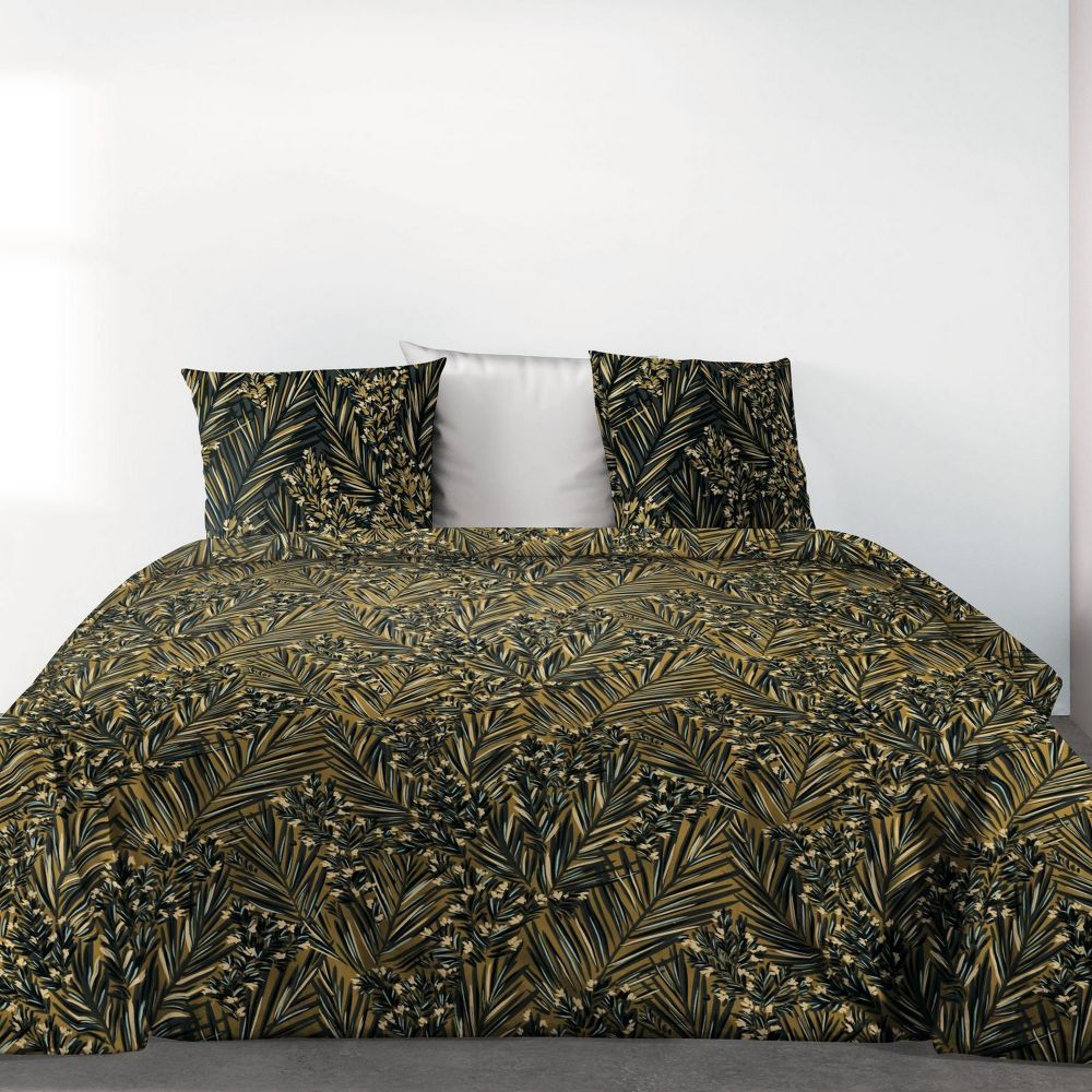 Housse de couette + 2 taies d'oreiller 63x63 Coton Bio Nava