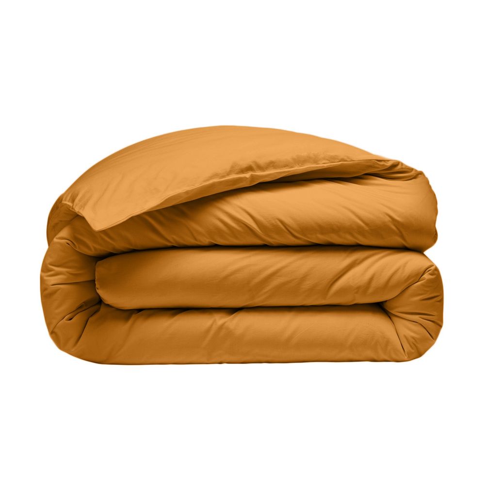 Housse de couette Percale de Coton Safran