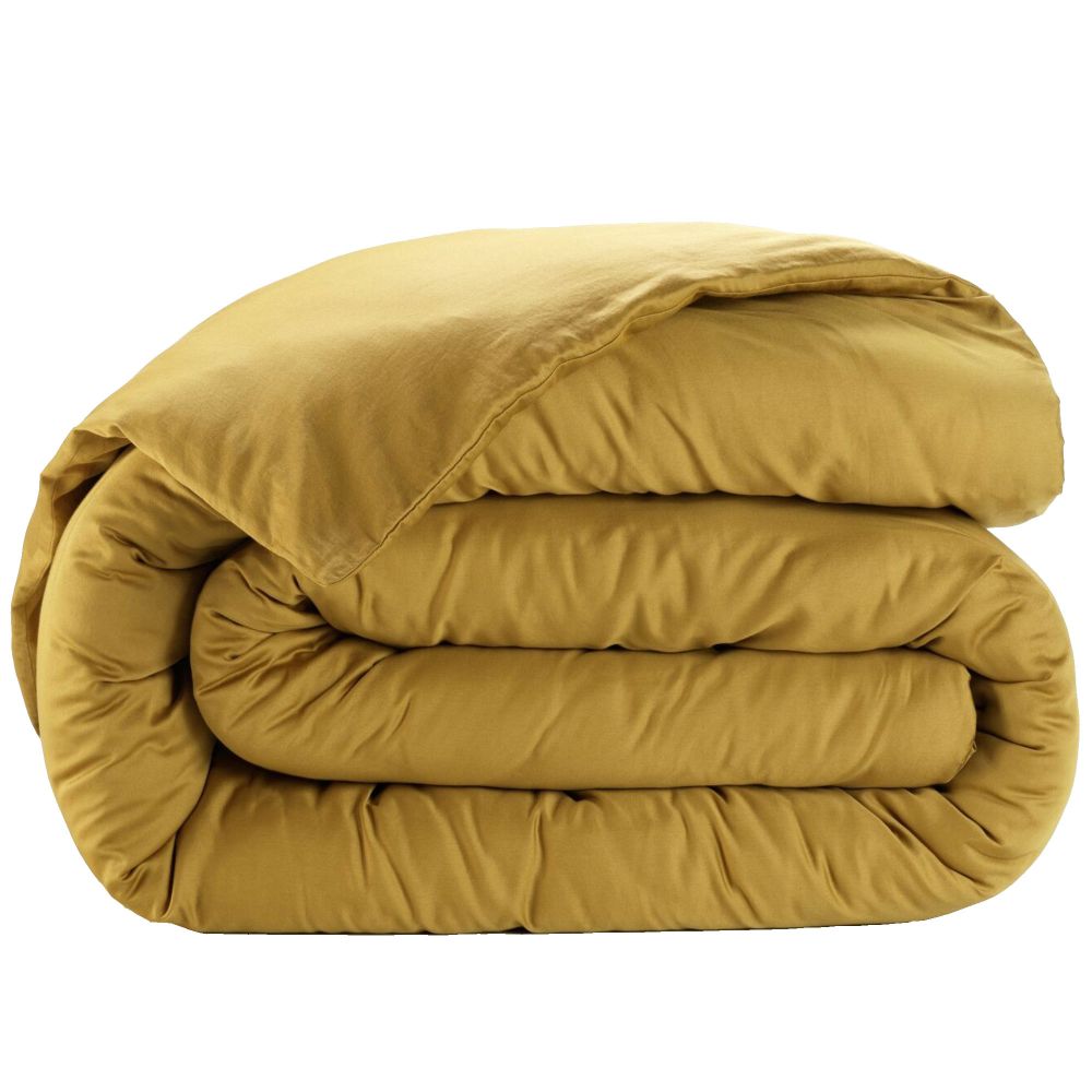 Housse de couette Satin de Coton Bronze