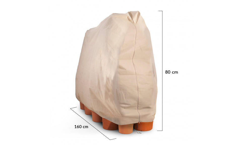 Housses d'hivernage pour plantes 200 X 240cm - Lot de 2