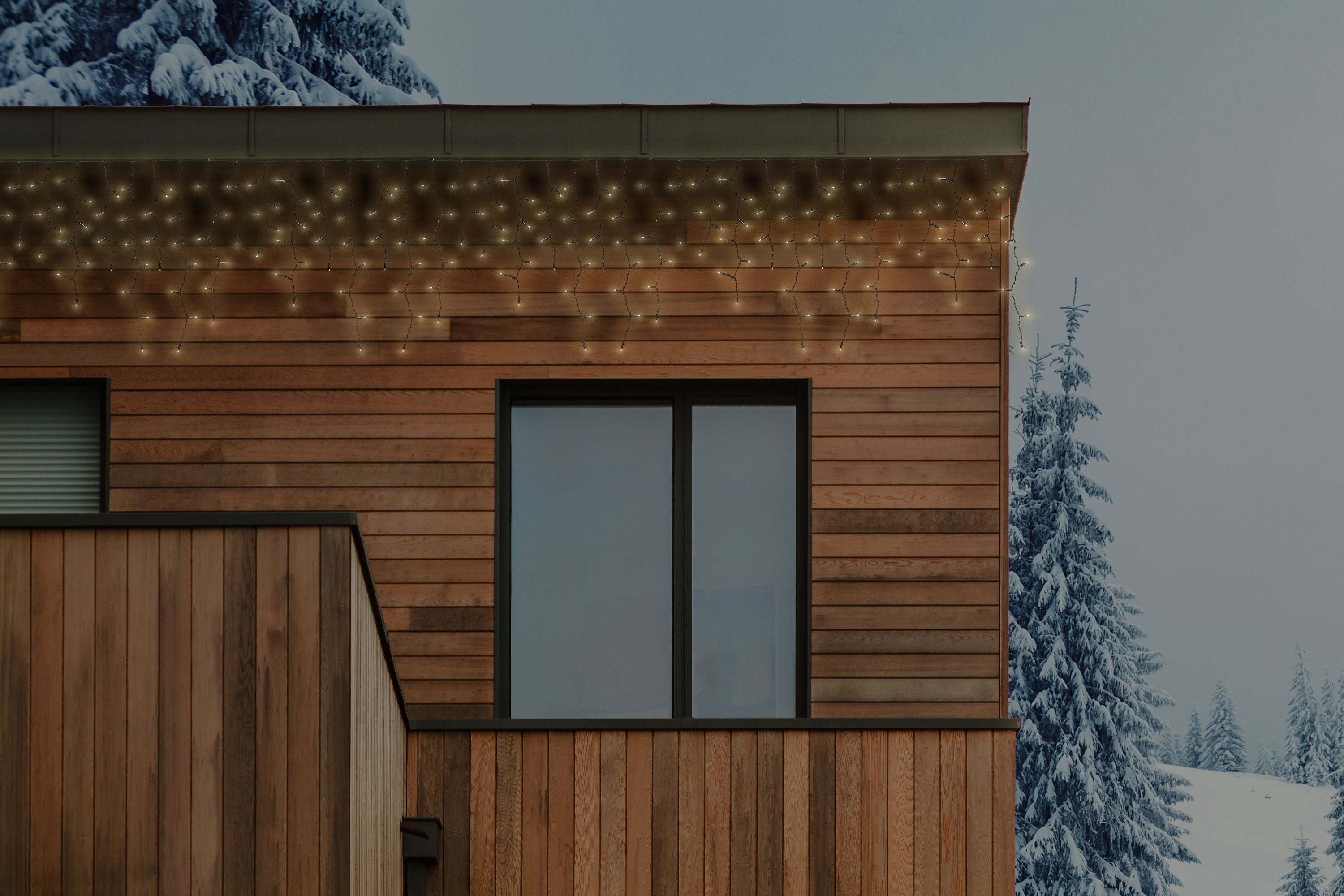 Guirlande lumineuse Ambre - 144 LED