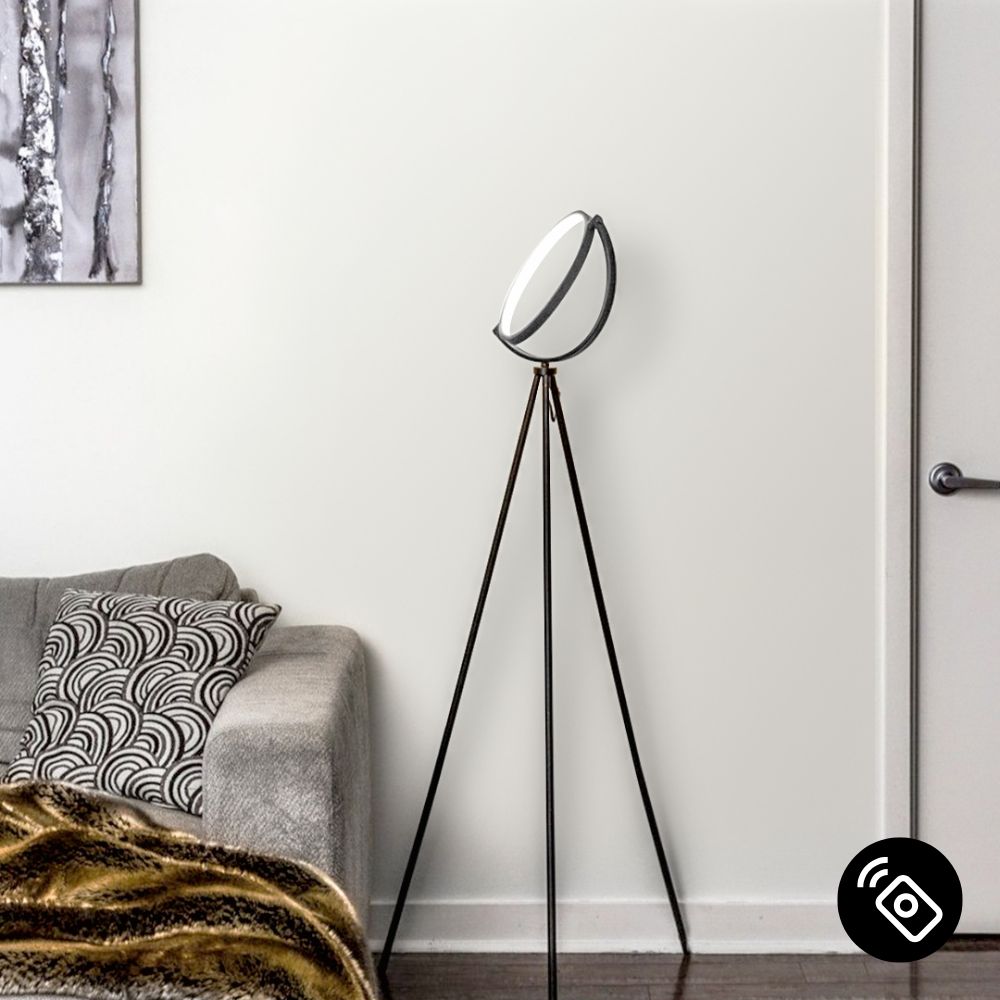 Lampadaire Croissant de Lune