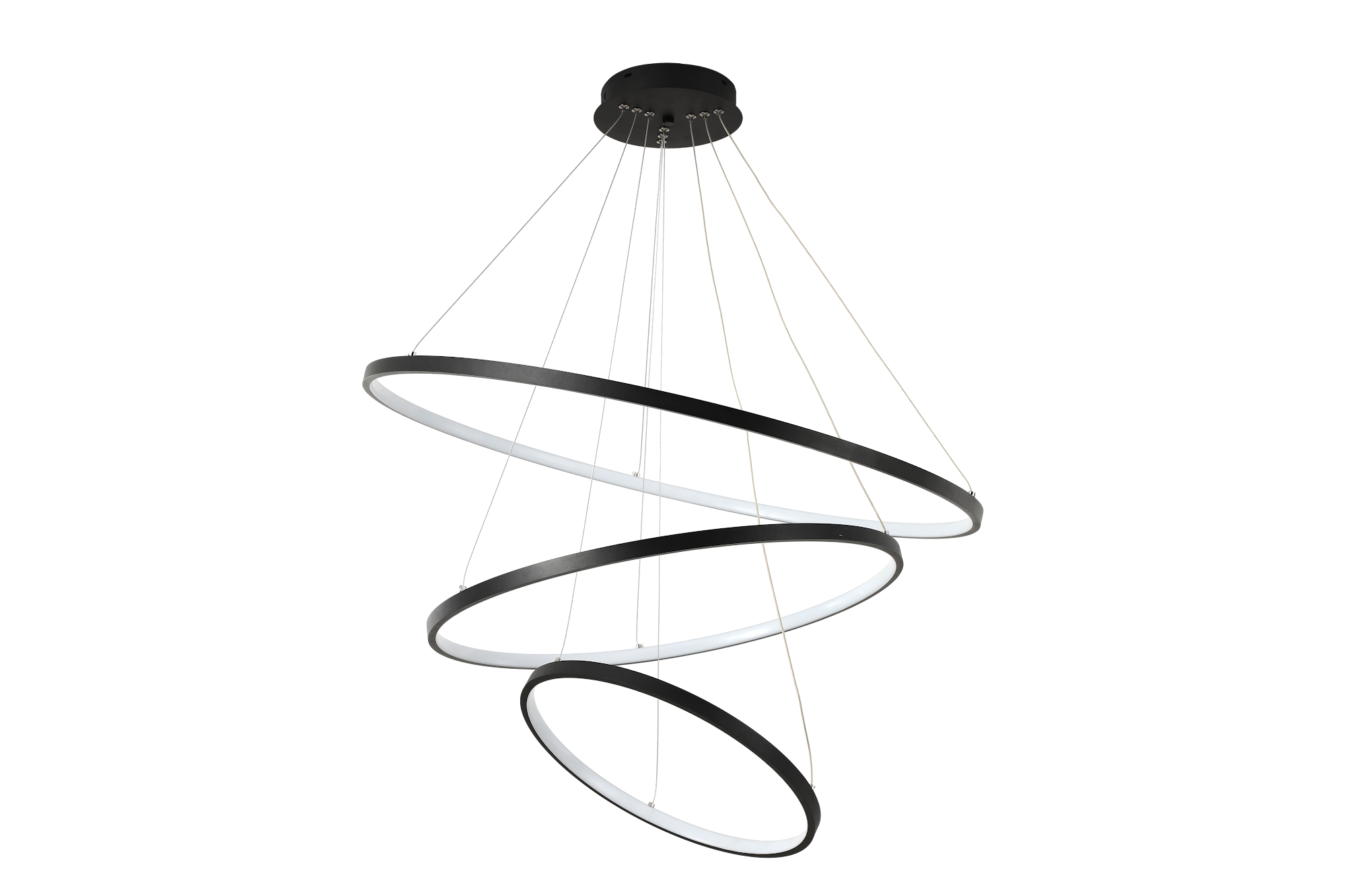 Lustre Intérieur Waves Noir