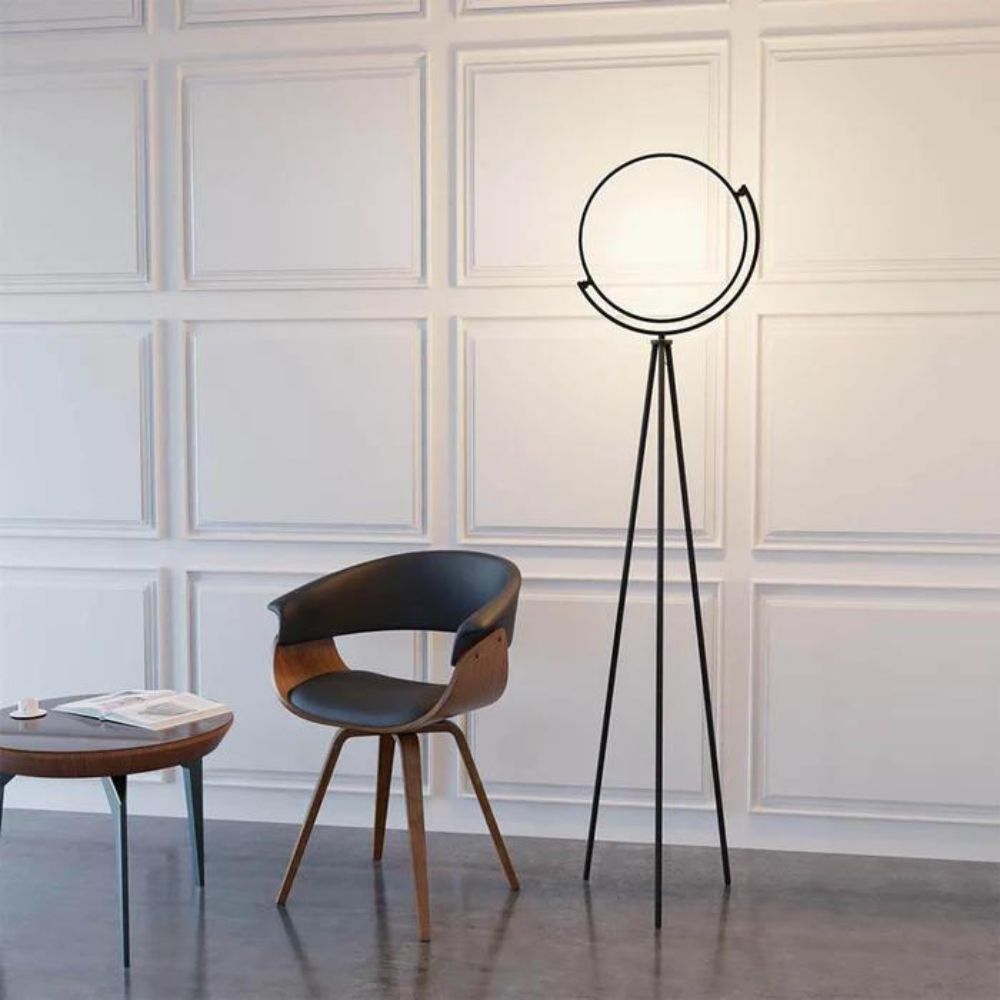 Lampadaire Croissant de Lune