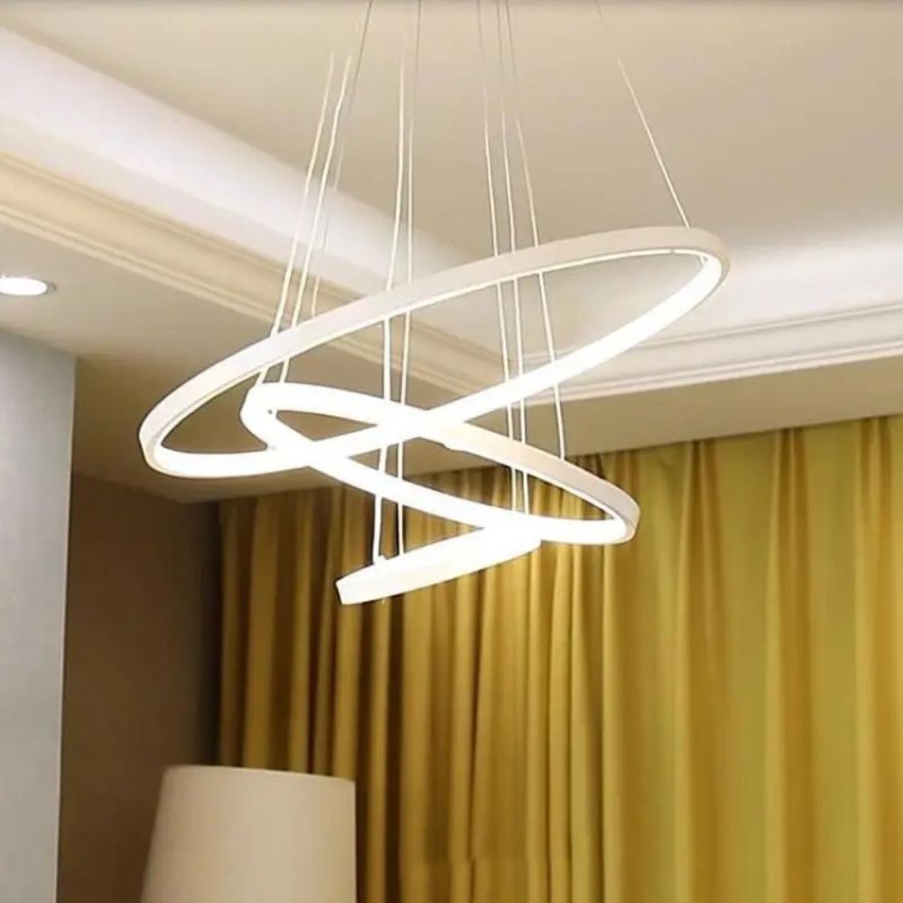Lustre Intérieur Waves Blanc